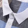 Camisa POLO de lino transpirable de estilo chino para hombre de manga corta, verano, casual, color liso, delgada, combinable con todo, camiseta de media manga
