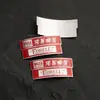 Placa de identificación hecha a medida de acero inoxidable estampada trefilada placa de identificación corrosión cóncavo-convexa logotipo metálico muebles letreros de máquinas eléctricas