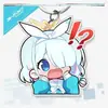 Chaveiro de Mercadoria Blue Archive Hinari Alice Anime Chaveiro de Acrílico Pingente Pequeno