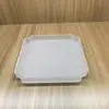 Platos para Carne y Rollos Especiales de Res y Cordero para Olla Caliente Transparente de Cobre Acrílico Escarchado