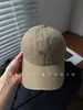 Algodón Lavado Yaoli% Bordado Circunferencia de Cabeza Grande Que Muestra la Cara Gorra de Béisbol Pequeña para Mujer Retro Americano Pareja Parte Superior Suave Gorra de Visera