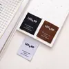 Etiquetas tejidas para ropa, Etiquetas de cuello de alta densidad, Etiquetas de talla, Diseño DIY para ropa, Ropa para niños, Bolsos, Sombreros, Accesorios con logo, Parches de tela
