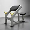 Entrenador de banco para bíceps comercial de gimnasio, banco pastor, rack para bíceps, tabla de entrenamiento, banco pastor para curls de brazos