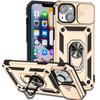 Adequado para Capa de Celular Apple iPhone 14, Capa Protetora Duas em Uma de Grau Militar, Magnética, Resistente a Arranhões, Dropshipping Disponível