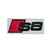 Adequado para Etiquetas Personalizadas Audi, Logos Metálicos de Carro, Etiquetas Traseiras Modificadas S3 S4 S5 S6 S8