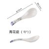 Colher de Sopa Pequena Cerâmica Branca Pura para Restaurante de Hotel Colher Criativa Coreana Colher de Sobremesa Colher para Tempero Colher para Xícara de Café