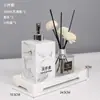 Frasco de álcool em gel cerâmica box de chuveiro Hotel Hotel estilo europeu Frasco Dew frasco vazio sub-embalagem luxo leve