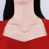 Collar de siete cuentas para mujer, moderno modelo nuevo 2026, diseño bicolor, lujo ligero, estilo vintage, cadena versátil y de nicho para la clavícula