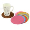 Posavasos de Silicona para Taza de Té, Posavasos para Flor de Peonía, Base para Plato, Mantel Individual, Base Aislante para Tazón y Plato, Mantel de Mesa para Comedor, Hogar 17CM