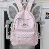 Nueva Mochila Escolar 2026 Estilo Ins Estilo Coreano Nicho Femenino Mochila de Lunares Estudiante de Secundaria Mochila Casual Simple para Viaje