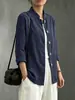 Chaqueta de algodón y lino con cuello mao estilo chino nuevo transfronteriza para mujer, cárdigan holgado para primavera y otoño, camisa casual de manga larga en estilo chino tradicional, venta al por mayor para exportación