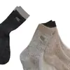 Nuevos Calcetines Cálidos de Felpa Bordados para Mujer Estilo Otoño e Invierno, Calcetines de Lana, Calcetines de Media Pantorrilla, Calcetines Largos de Nicho de Moda, Calcetines Versátiles Holgados