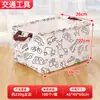 Cesta de Almacenamiento para Ropa Sucia de Algodón y Lino para el Hogar con Doble Asa Contenedor Plegable para Juguetes Cesta de Almacenamiento Rectangular de Tela Fabricante
