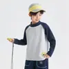 Ropa Infantil Hogar de Ma Hai 2026 Invierno Cálido Nuevo Estilo Ropa de Invierno Camiseta de Manga Larga para Niños Mangas Raglán 10A Ropa Antibacteriana Moderna