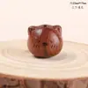 Sandalia de Sándalo Arcoíris Linda Talla de Madera DIY Accesorio Pequeño para Tejer Pulseras, Llaveros, Colgantes de Bolsos y Artículos Decorativos