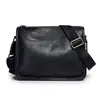 Bolso de Cuero Crazy Horse Hecho a Mano para Hombre Bolso Cruzado Retro de Cuero Genuino Piel de Vaca Bolso Cruzado de un Solo Hombro de Gran Capacidad para Hombre Venta al por Mayor para Hombre