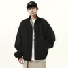 Chaqueta para Hombre Tangkez, Nueva Prenda Superior de Cuello Alto para Primavera y Otoño, Moda Americana de Ropa de Trabajo Marca de Moda Tendencia Abrigo para Hombre