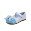Zapatos de Princesa para Niñas 2026 Nuevo Estilo Zapatos para Niñas Bebé Primavera y Otoño Suela Suave Zapatos Individuales Niños Pequeños y Medianos Elegantes Zapatos Pequeños de Cuero Modernos