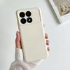 Adequado para Capa de Celular Magnética de Silicone Líquido para Redmi K70Pro, Capa Protetora Anti-Queda de Cor Sólida para Xiaomi 17Promax