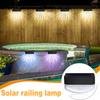 Novas luzes solares externas para balaustrada, luzes de escada, luzes de cerca, parede, degrau, luzes de paisagismo para pátio de vila