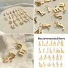 Colgantes de Acero Inoxidable con Letras Inglesas (26 Letras), Accesorios de Colgantes de Letras Inglesas Minúsculas de Nicho