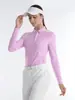 Ropa de Golf para Mujer Uniforme de Equipo de Golf Camiseta de Manga Larga para Mujer Se Puede Fotografiar en Stock/Pedido Mínimo de 10 Piezas, Gratis la Tarifa por Logotipo