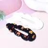 Estampado de Calabaza y Calavera de Halloween Nube Parche Acrílico DIY Clip Lateral Tocado Pinza de Pato Accesorios