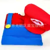 Ropa de Comercio Exterior para Bebé de Manga Larga Otoño/Invierno Disfraz Cosplay Mario Traje de Gateo para Bebé de 2 Piezas