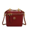 Mini Bolsa Transversal de Corrente Romboidal Feminina 2024 Nova de Alto Padrão Leve Luxo Bolsa Caixa Estilosa Versátil de Ombro Tendência
