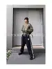 Comercio Exterior Transfronterizo Nuevo Estilo Retro Americano de Moda Versátil Perezoso Simple Artístico Moda Casual Personalidad Pantalones Largos