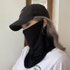 Cachecol de Cor Sólida Estilo Coreano Feminino de Inverno High-end Tricotado à Prova de Vento Outono e Inverno Ciclismo à Prova de Frio Versátil com Alça para Orelha Manga para Pescoço