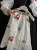 TIMO Verano Nuevo Vestido Niña Verano Cuello Estilo Étnico Vestido Chaleco Vestido Infantil Princesa Vestido de Moda