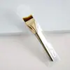 Pincel de Base Ultrafino Que Não Consome Pó, Pincel Angulado em Forma de Meia-Lua Cauda de Peixe, Pincel de Maquiagem Ultrafino para Corretivo para Base Líquida