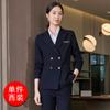Novo Blazer Preto da Fabricante para Primavera e Outono para Mulheres, Adequado para Concursos Públicos, Trajes Formais, Uso Diário no Trabalho, Trajes Profissionais e Ternos para Estudantes Universitários