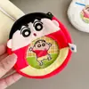 Pingente de Bolsa de Armazenamento Personalizada Bolsa para Fone de Ouvido Bolsa de Pelúcia Original do Crayon Shin-Chan Desenho Animado Fofo Porta-Moedas Infantil