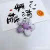 Tela Floral para Niña DIY Rellena de Algodón Flor de Cinco Pétalos Accesorios de Moño, Accesorios para el Cabello, Broches, Materiales de Flores al por Mayor