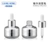 Botella gotero Spot 30ml Esencia 50ml 60ml Funda de hombro de aluminio anodizado Botella para aceites esenciales Botella dispensadora cosmética