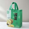 Bolsa de embalaje para durian, gruesa, no tejida, con revestimiento de película y estampado a color, ideal para compras en fruterías.