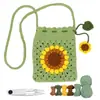 Paquete de Materiales de Crochet Más Vendido de Amazon Serie de Plantas Adornos de Flores en Maceta Regalos Soporte Dropshipping