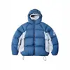 Roupas transfronteiriças europeias e americanas acolchoadas de algodão outono e inverno casuais esportivas impermeáveis casaco de algodão com capuz corta-vento quente roupa exterior roupas acolchoadas de algodão masculinas e femininas