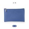 Bolsa de Almacenamiento Portátil Multicolor en Stock Bolsa de Almacenamiento Simple de Cuero PU Mini Bolsa Portátil para Maquillaje Billetera para Monedas de Viaje Portatarjetas