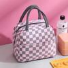 Bolsa para comida Yiwu, tela Oxford, bolsa aislante de celosía de burbujas, bolsa para el almuerzo impermeable, bolsa para lonchera con arroz, bolsa para el almuerzo de picnic