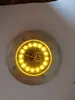 Luz Subterránea de Acero Inoxidable Solar para Exteriores Impermeable 8LED Luz Subterránea Luz de Césped Luz de Enchufe