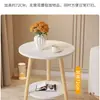 Mesa Redonda Pequeña, Mesa de Café Pequeña, Sala de Estar, Hogar, Apartamento Pequeño, Dormitorio, Mesa Pequeña, Mesa Lateral para Sofá, Mesa de Té Simple, Mini Balcón