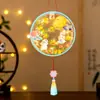 Linternas del Festival de Medio Otoño Estilo Antiguo Conejo Linternas de Mano de PVC Linternas de Mano Brillantes para Niños Linternas de Medio Otoño DIY Venta al por Mayor para Vendedores Ambulantes