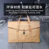 Bolsa de Negocios de Papel Kraft Transfronteriza Papel Dupont Bolsa para Computadora Regalo Corporativo Bolsa Liner de Papel Kraft Personalización Fábrica