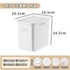 Caja de Almacenamiento de Snacks Personalizada para Sala de Estar del Hogar, Caja de Almacenamiento de Juguetes para Niños, Caja de Almacenamiento de Plástico con Tapa, Caja Organizadora de Ropa