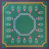 Alfombrilla para mesa de mahjong de estilo americano más vendida, hecha de tela Jiaji, impermeable, con base de goma, antideslizante, reductora de ruido, resistente al desgaste, adecuada para entretenimiento en casa