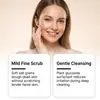 Exfoliante facial: Suaviza, hidrata y cuida la piel, dejándola fresca y suave, para la limpieza diaria de la piel del rostro, cutículas y poros