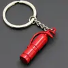 Chaveiro de Joia Criativa em Liga Metálica Mini Extintor de Incêndio Chaveiro Pingente Presente de Fogo Chaveiro de Metal Atacado